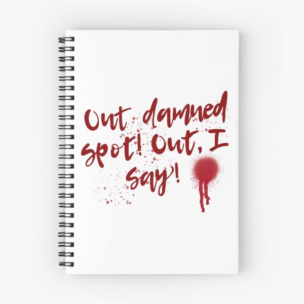 Item preview, Out Damned Spot Quote designed and sold by jennamarie30.