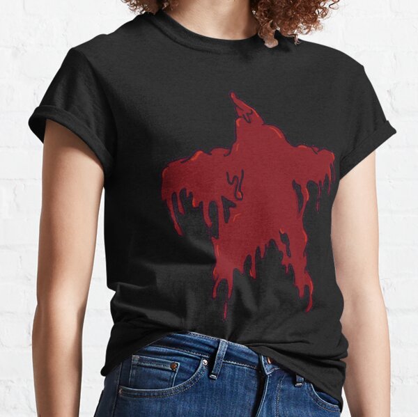 Red Melting Star Classic T-Shirt