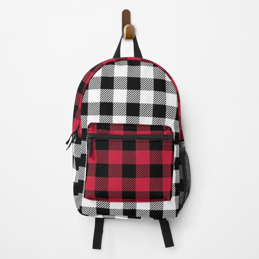 Spider Web - Black & Red Backpack for Sale by theflatfaces