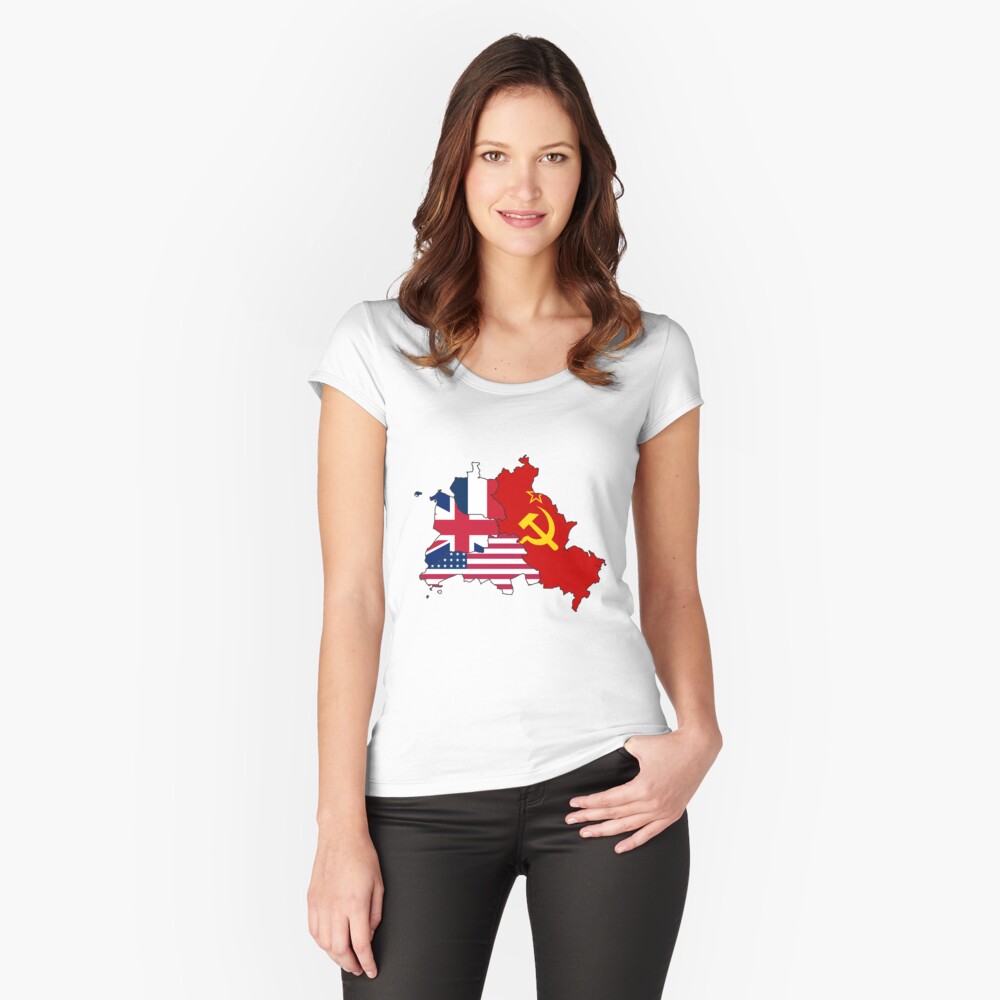 Artikel-Vorschau von Tailliertes Rundhals-Shirt, designt und verkauft von FallbackSauce12.