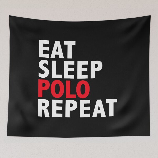 Item preview, Eat Sleep Polo Repeat Polo Player Gift designed and sold by losttribe.