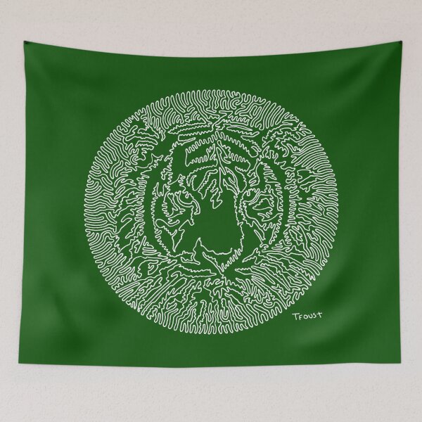 Item preview, One Line Tiger designed and sold by tfoust10.