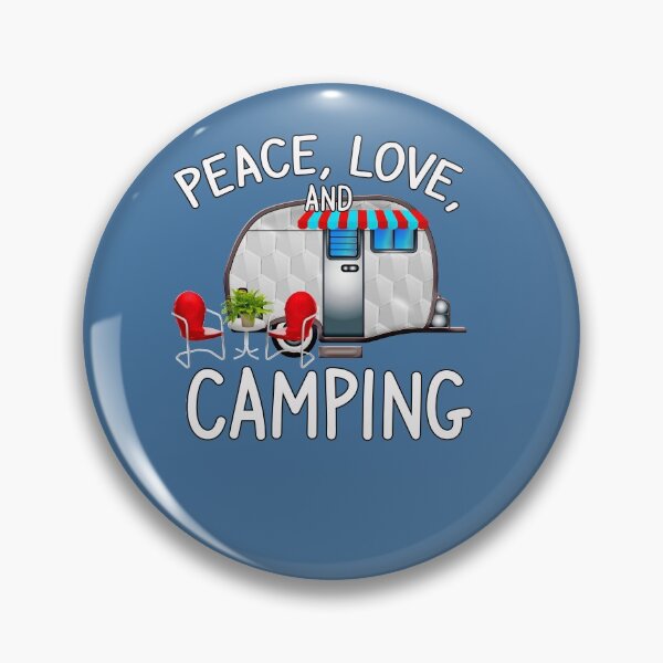 Item preview, Peace, Love and Camping - Cool Camping Stuff  designed and sold by 3QuartersToday.