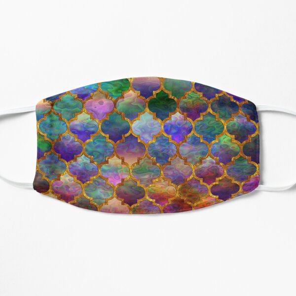 Arabic moroccan mosaic pattern Mask