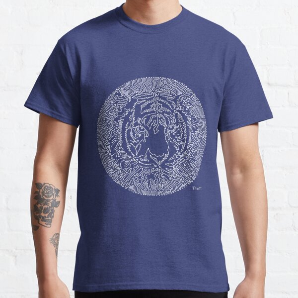 One Line Tiger Classic T-Shirt