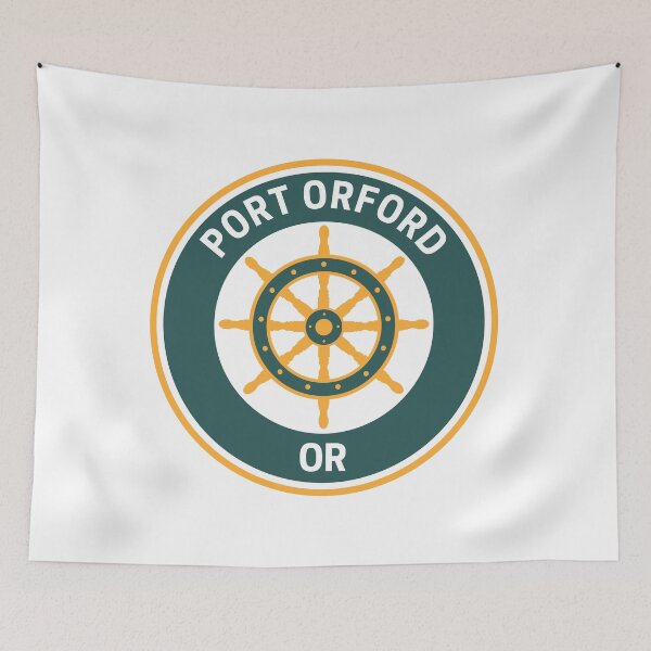 Item preview, Vintage Port Orford Oregon designed and sold by fearcity.