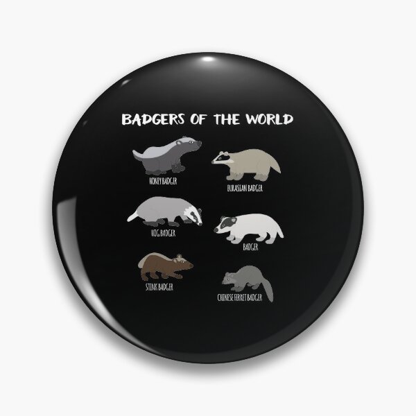 Item preview, Badgers of The World, Badgers Lover Gift, Gift for Animal Lovers designed and sold by fatamyfan1.