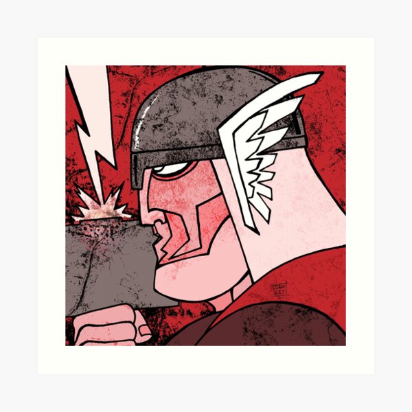 Godguy Art Print