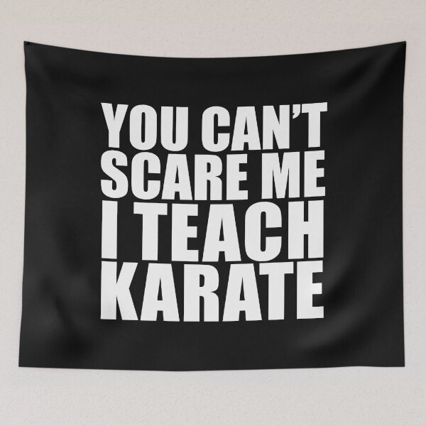 Item preview, You can't scare me I teach Karate Teacher Halloween designed and sold by losttribe.