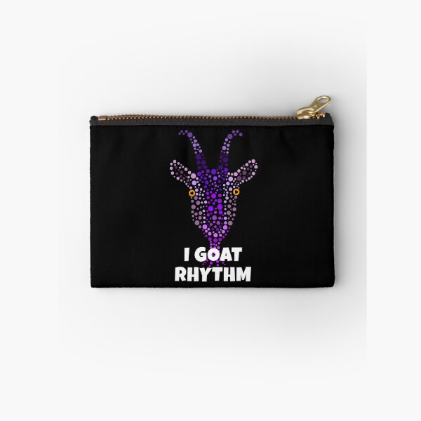 Item preview, I GOAT Rhythm | Your favourite animal made of purple dots designed and sold by EarlessPierre.