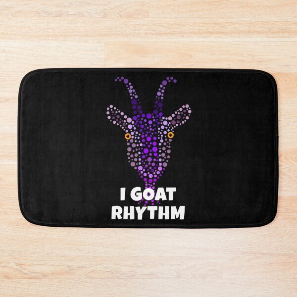 Item preview, I GOAT Rhythm | Your favourite animal made of purple dots designed and sold by EarlessPierre.