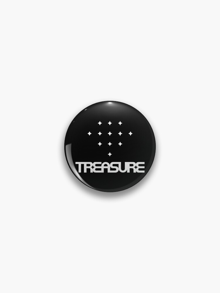 Treasure Logo White Yg Pin By Katherinesbored Redbubble