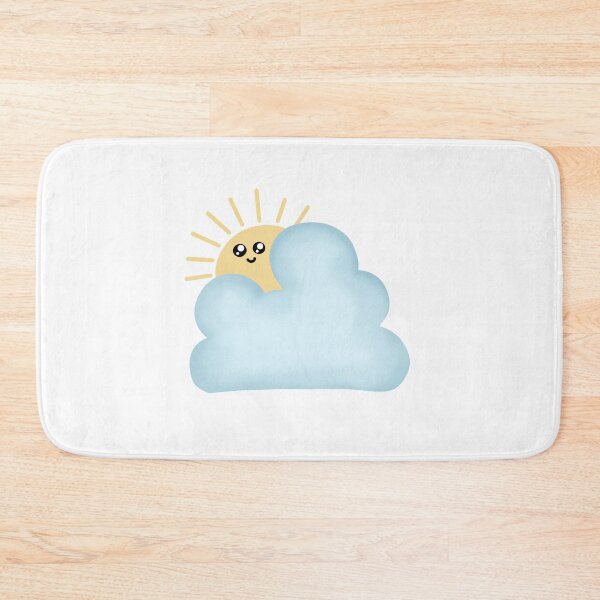 Item preview, smiling sun and cloud designed and sold by tsong123.