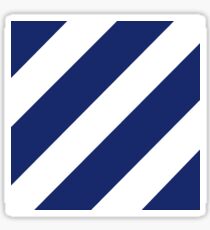 Logo of the 3rd Infantry Division, U. S. Army Sticker