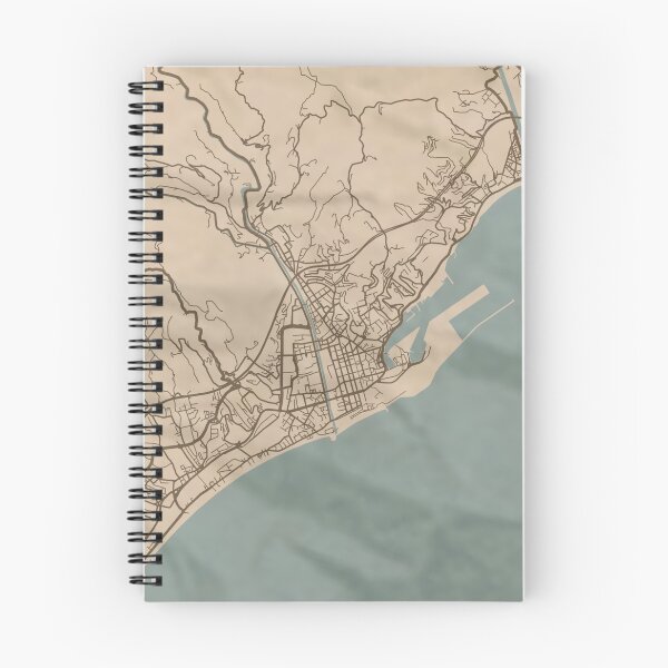 Item preview, Savona Sepia Map designed and sold by CPTVDesign.