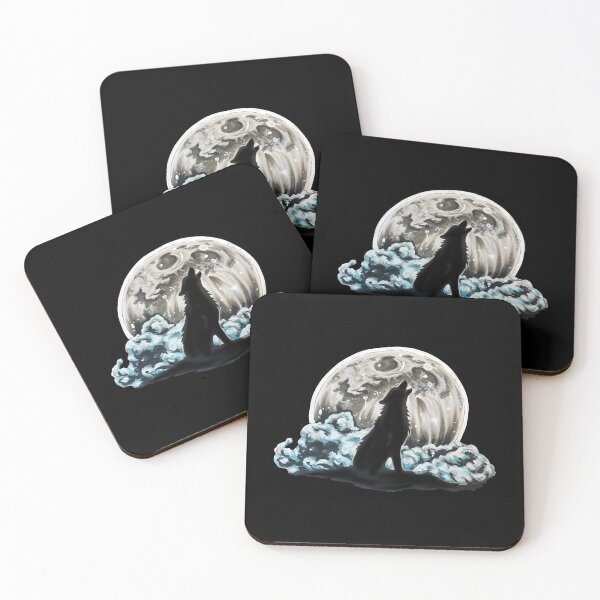 Item preview, Wolf Howling at the Moon Silhouette  designed and sold by Lady-Lilac.