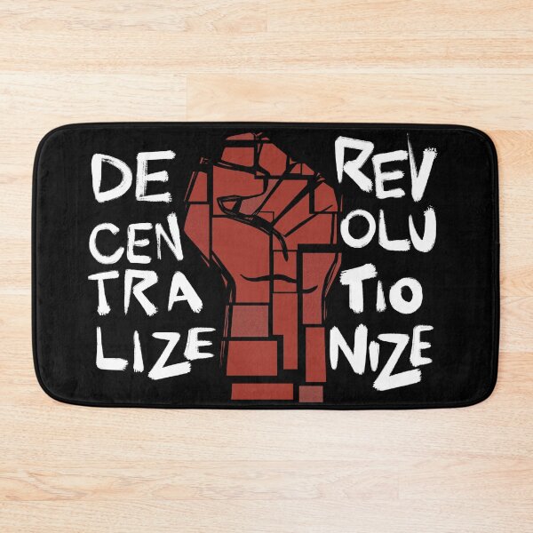 Item preview, Decentralize Revolutionize designed and sold by SubtleSplit.