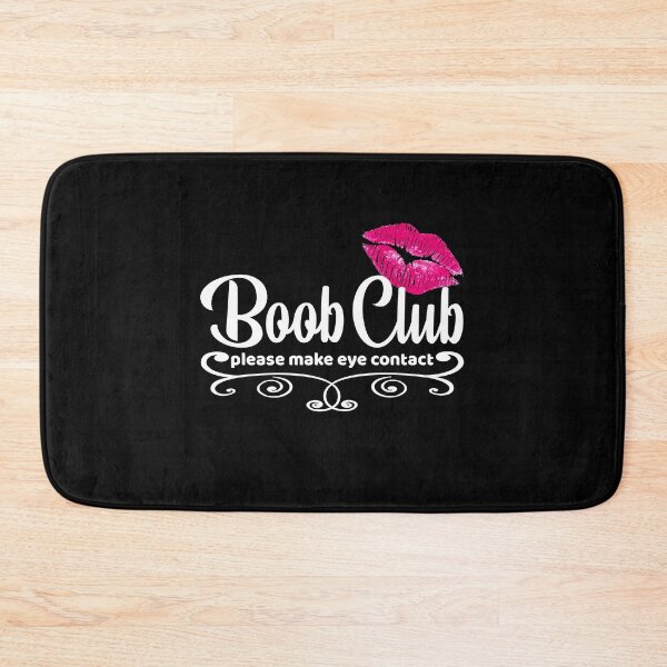 Item preview, Boob Club. Please make Eye contact Women's Funny Fashion designed and sold by BitcoinBros.