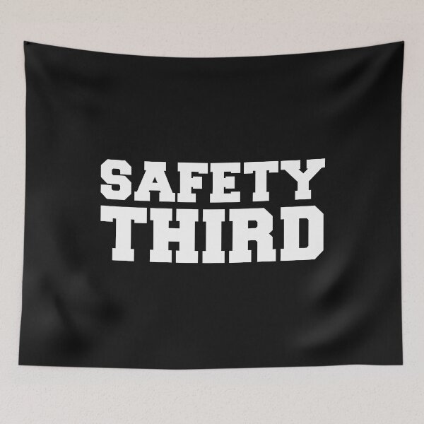 Item preview, Safety Third Funny Daredevil Stunts Fun Humor Gift designed and sold by losttribe.