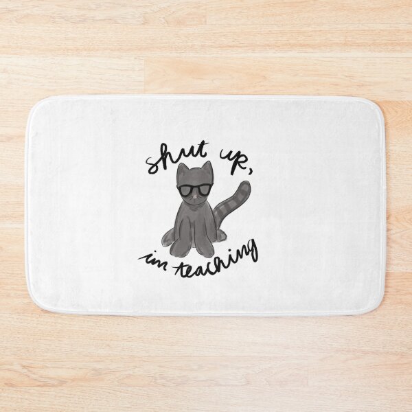 Item preview, Teaching Angry Cat designed and sold by Mazie Kate.