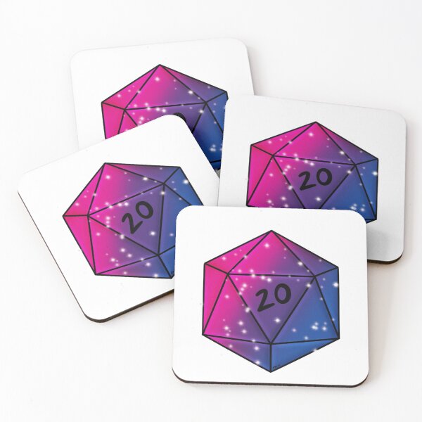 Item preview, Roll For Initiative - Bi Flag designed and sold by leunamoon.