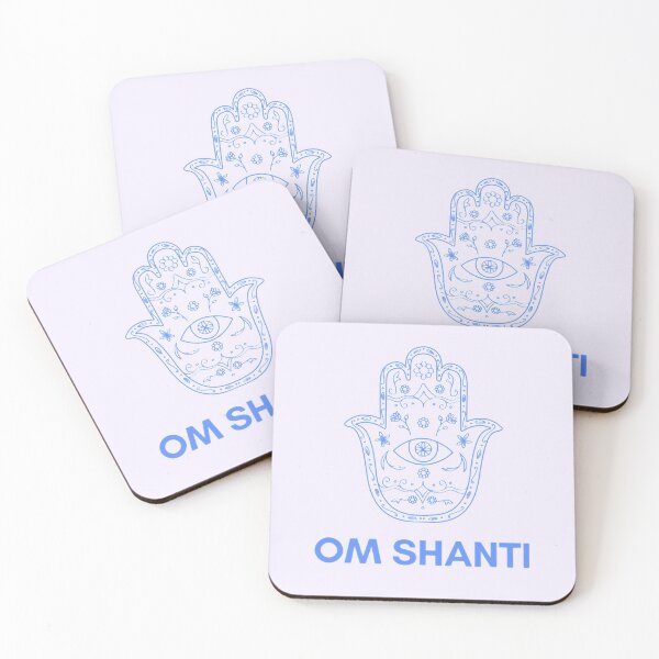 Item preview, Om Shanti Hamsa Hand designed and sold by shantishirts.