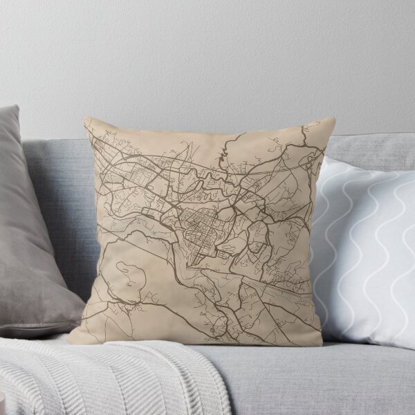 Item preview, L'Aquila Sepia Map designed and sold by CPTVDesign.