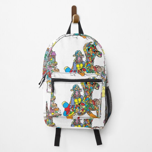 Item preview, The Colorful Rocking Horse, TeresaTown at Redbubble 2020 designed and sold by Mark Stansberry.