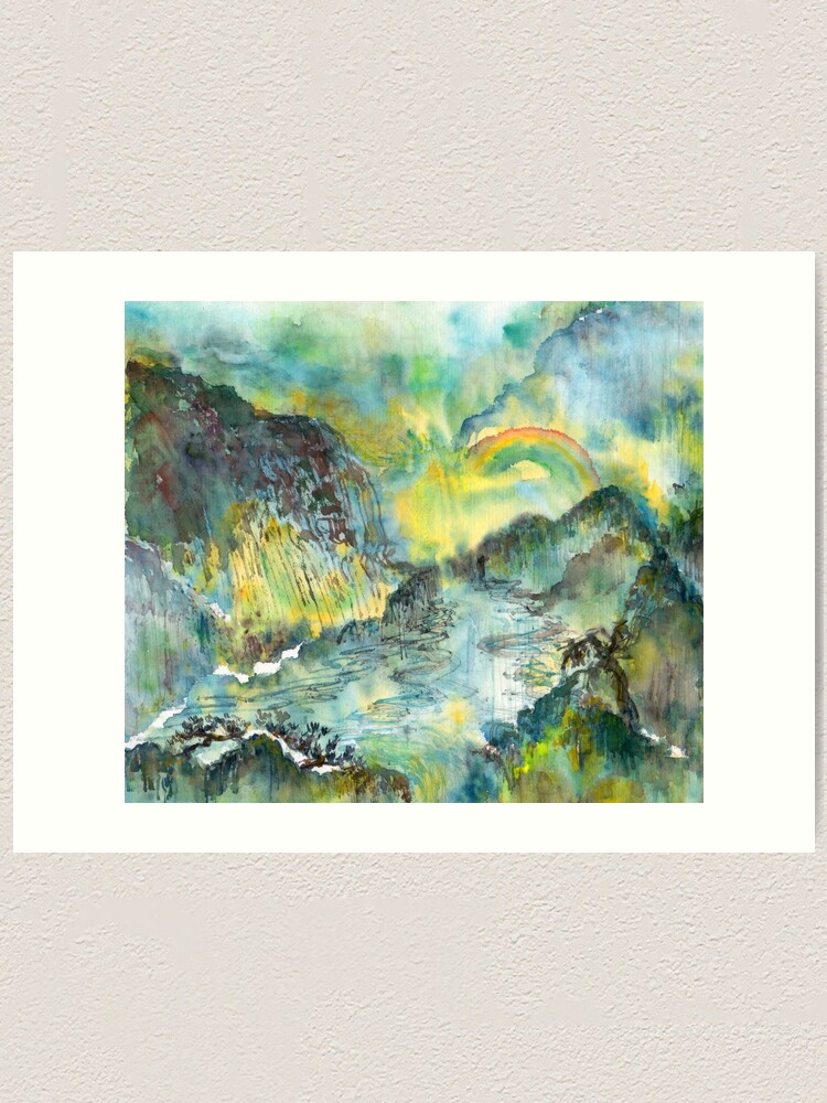 Alternate view of Over the Rainbow Art Print