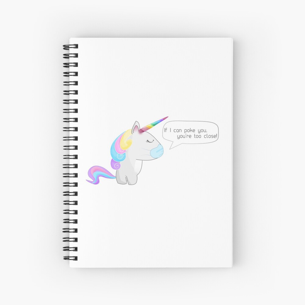Item preview, Spiral Notebook designed and sold by distancingqueen.