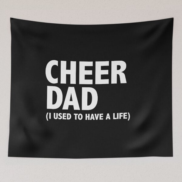 Item preview, Cheer Dad I used to have a life  Cheerleader Dad Father's day designed and sold by losttribe.