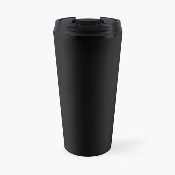Black is the most beautiful color Travel Mug