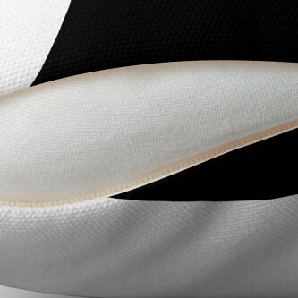 Alternate view of Black is the most beautiful color Floor Pillow
