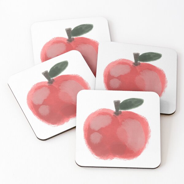 Item preview, Gouache Apple designed and sold by Mazie Kate.