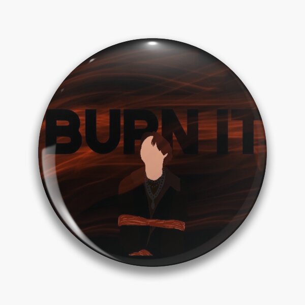 Item preview, Burn It- Agust D designed and sold by MiniMoonCrafts.