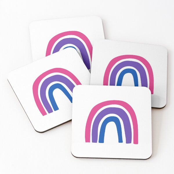 Item preview, Bi Flag Rainbow designed and sold by designbysara.