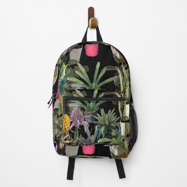 Item preview, Home jungle picture on black pattern from my own garden for planty people  designed and sold by EarthyPlanty.