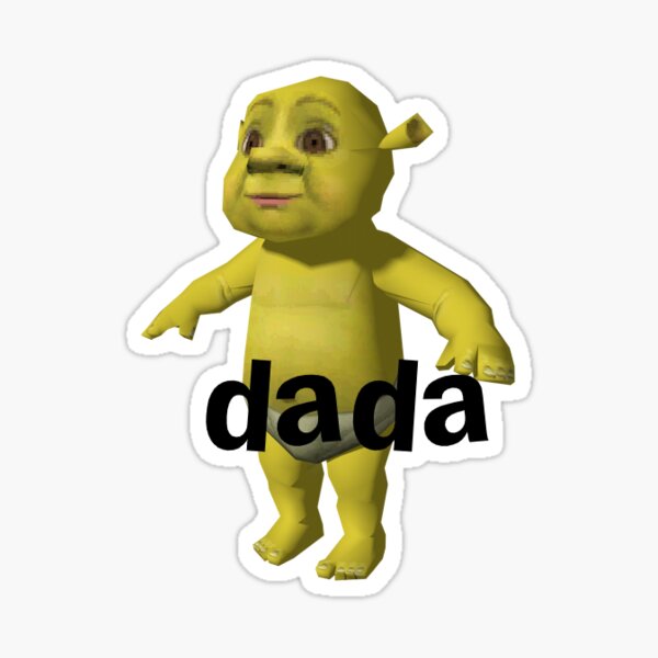 shrek meme Sticker for Sale by james-heath  Pegatinas, Pegatinas para  imprimir gratis, Pegatinas bonitas