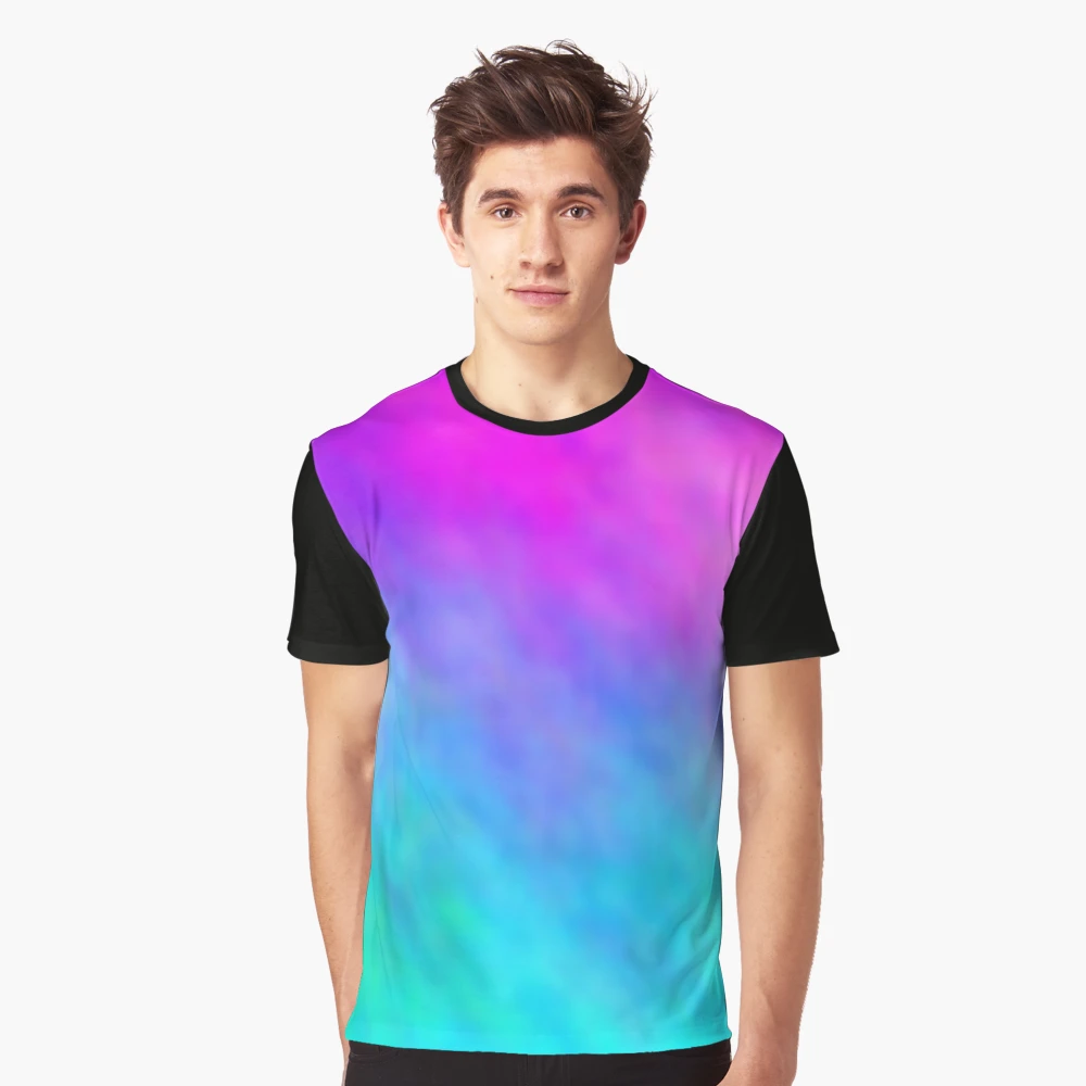 ●RAIVE● Blur Rose Graphic T-shirt VW5ME612_2color Blur Rose Graphic T-shirt VW5ME612_2color - 레이브