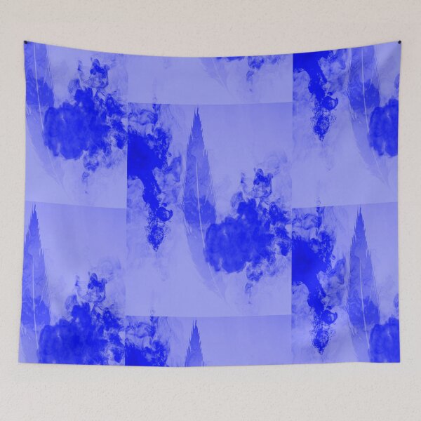 Item preview, Blue Color Smoke Making Feather Shape designed and sold by vineeth.