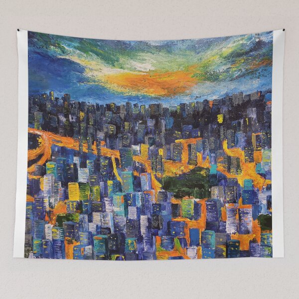 Item preview, City Night - Hope designed and sold by HerendraSwarup.