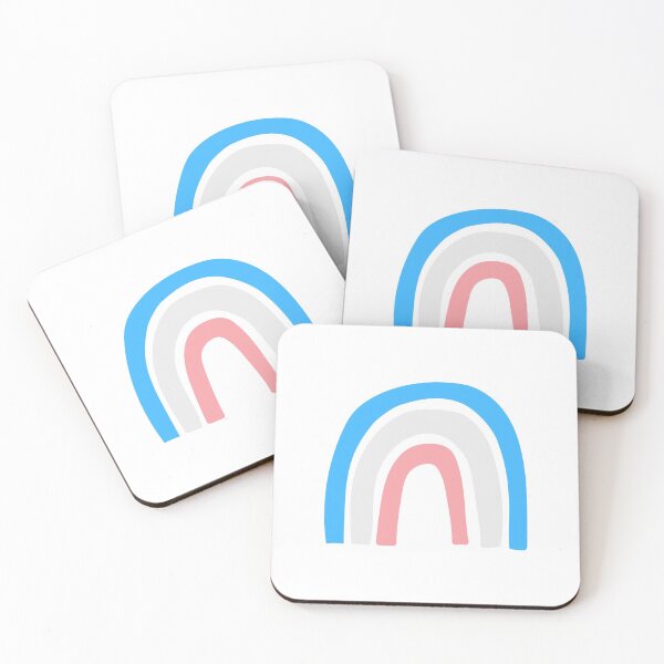 Item preview, Trans Flag Rainbow designed and sold by designbysara.