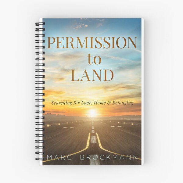 Item preview, Permission to Land Book Cover designed and sold by Marci Brockmann.