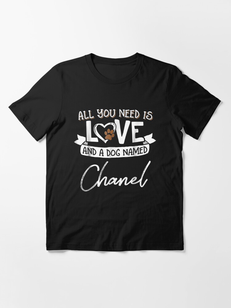 Cute Dog Named Chanel for Women and Men Essential T-Shirt for Sale by  ChristoLewis
