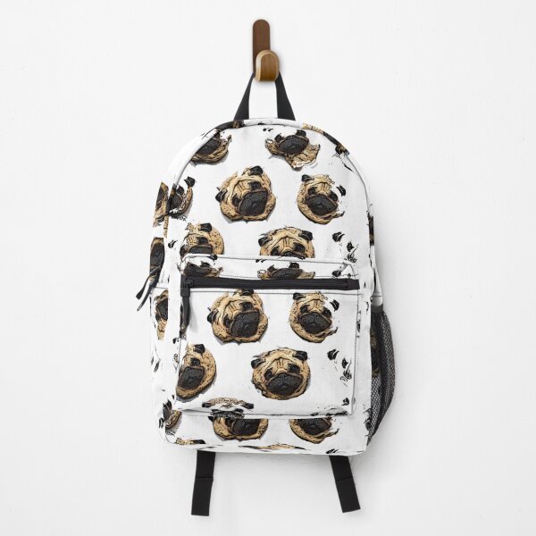 Item preview, Pug pattern designed and sold by designbywhacky.