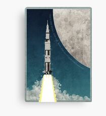 Apollo Rocket Canvas Print