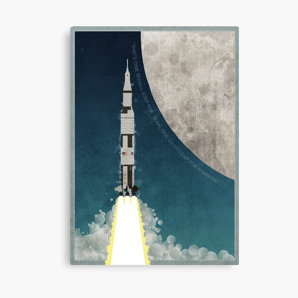 Apollo Rocket Canvas Print