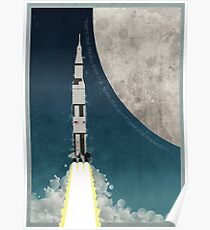 Apollo Rocket Poster