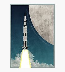 Apollo Rocket Photographic Print