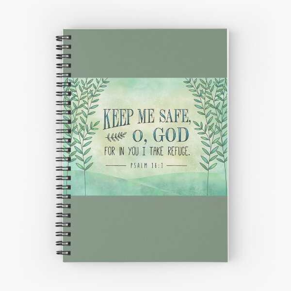 Item preview, Keep Me Safe, O, God. Psalm 16:1 Bible Verse designed and sold by papemelroti.